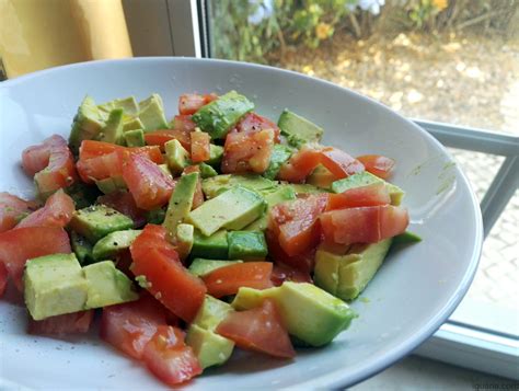 salada de abacate